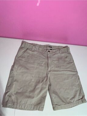 Carhartt Relaxed Fit Khaki Work Shorts